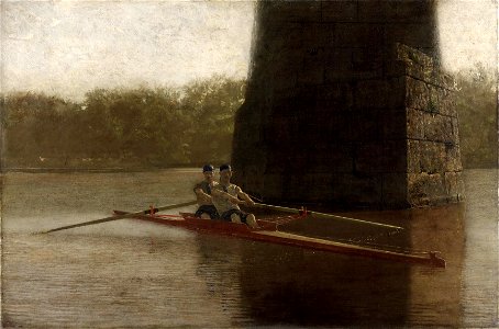 The pair-oared shell thomas eakins