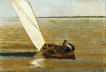 Thomas Eakins, American - Sailing - Google Art Project