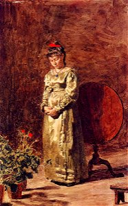 Eakins, Young Girl Meditating 1877