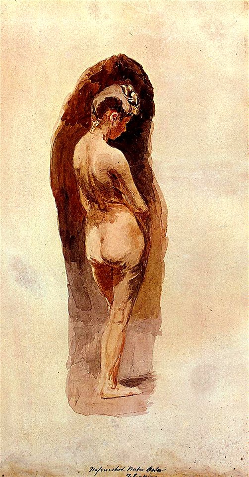 Eakins, Female Nude 1884