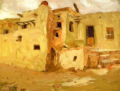 Eanger Irving Couse - Walpi Pueblo (1903)