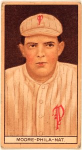 Earl Moore, Philadelphia Phillies, baseball card portrait LCCN2008677998