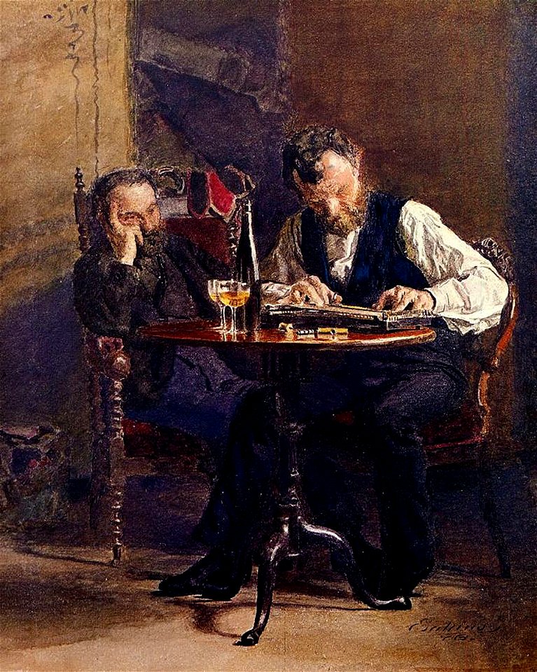 Eakins, Zither Player 1876