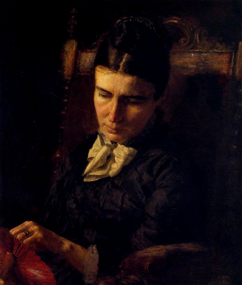 Eakins, Sarah Ward Brinton 1878