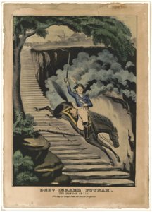 Genl. Israel Putnam- the iron son of 76 Effecting his escape from the British dragoons. LCCN2001700083