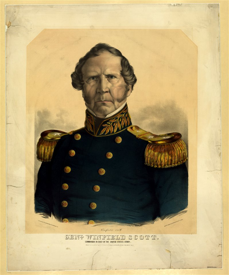 Genl. Winfield Scott., commander in chief of the United States Army LCCN2003679819