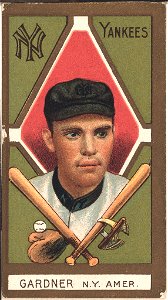 Jack Quinn, New York Highlanders, baseball card portrait