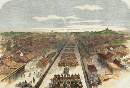 Earl of Elgin's entrance into Peking