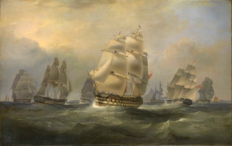 East Indiamen in the China Seas RMG L2519