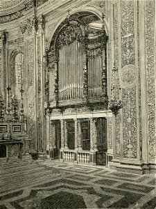 Genova organo elettrico Trice nella chiesa di N.S. dell’Immacolata facciata laterale