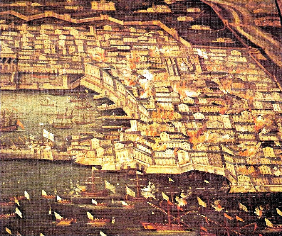 Genova-bombardamento francese (1684)