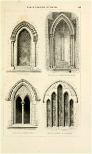 Early English Windows stylesofarchitec00rick 0169