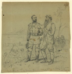 Genl. Hunt-and Major Duane, chief of Arty. and Chief Engineer LCCN2004660881