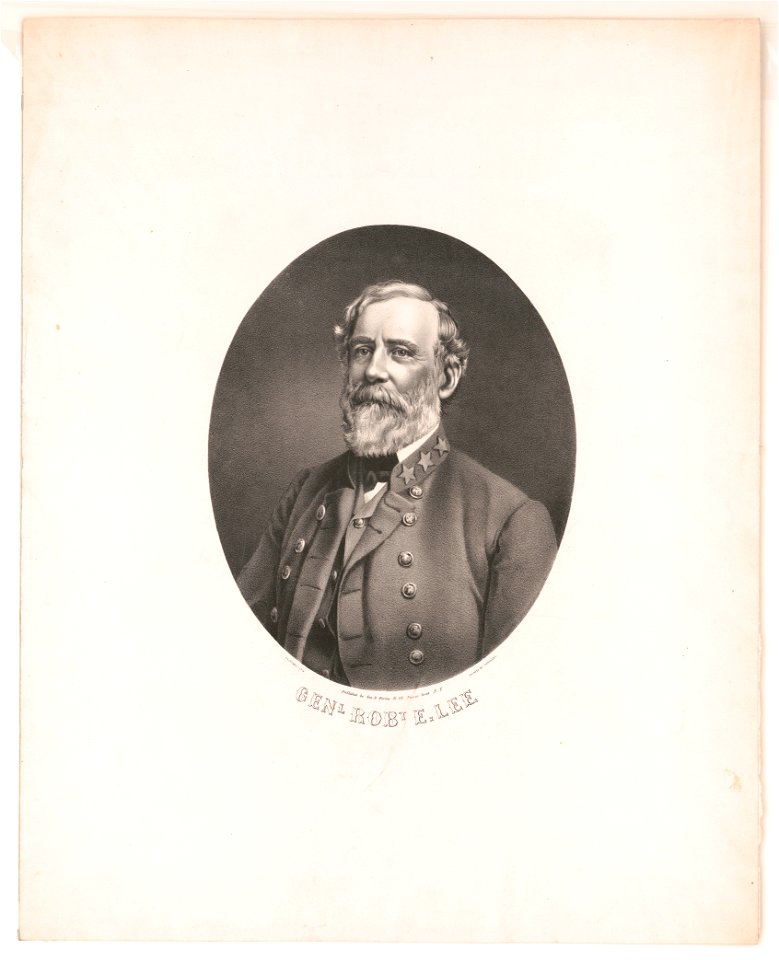 Genl. Robt. E. Lee - J.L. Giles lith. LCCN93514779