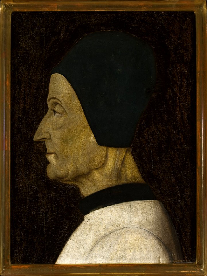 Gentile Bellini - Portrait of Lorenzo Giustiniani - M.Ob.629 MNW - National Museum in Warsaw