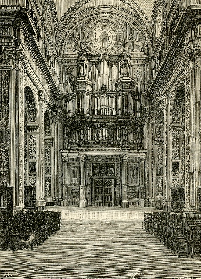 Genova organo elettrico Trice nella chiesa di N.S. dell’Immacolata