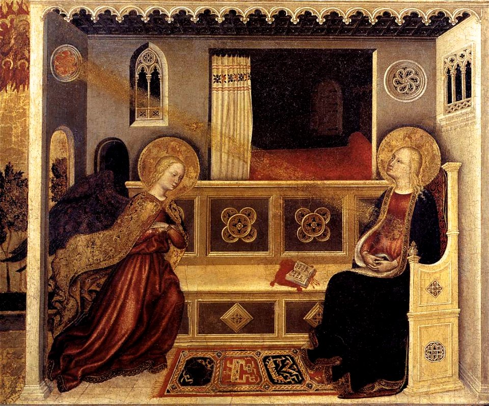 Gentile da Fabriano - Annunciation - WGA08546