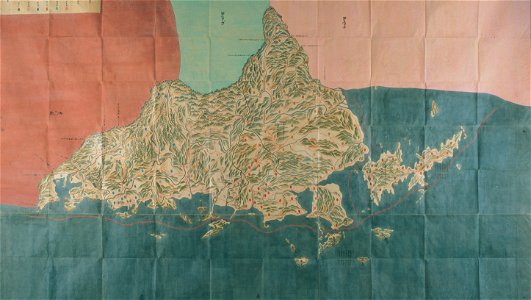 Genroku Kuniezu - Suō Province (Yamaguchi Prefectural Archives)