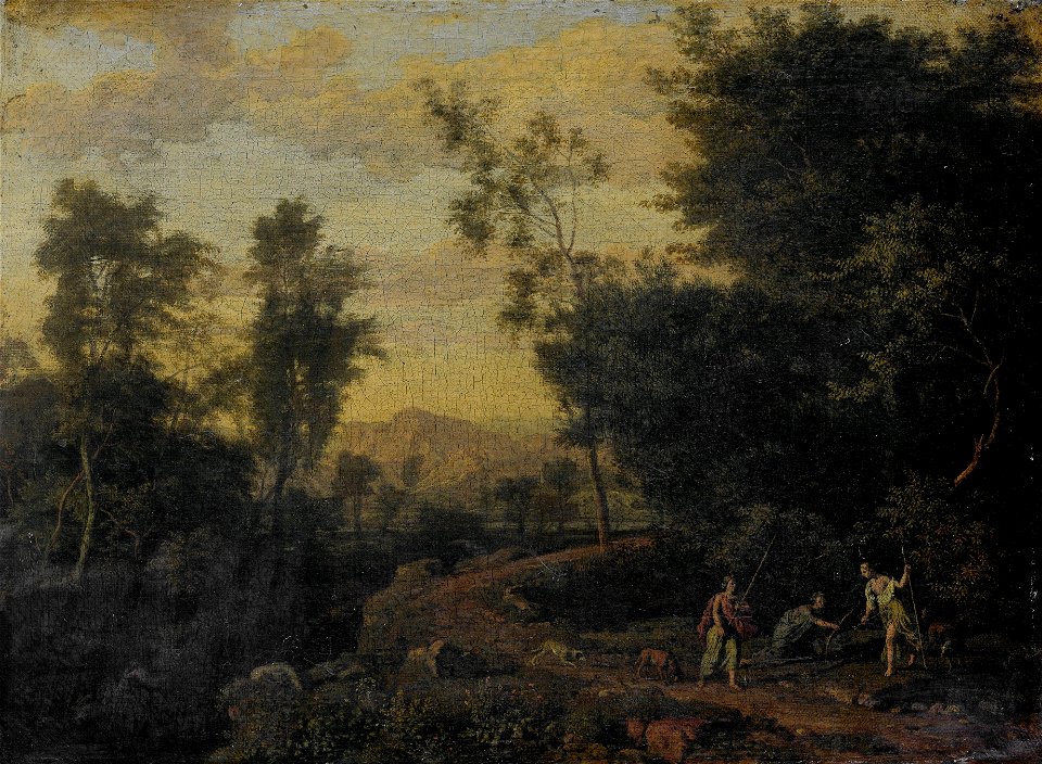 Landschap met Diana op jacht Rijksmuseum SK-A-1838