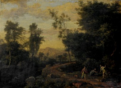 Landschap met Diana op jacht Rijksmuseum SK-A-1838