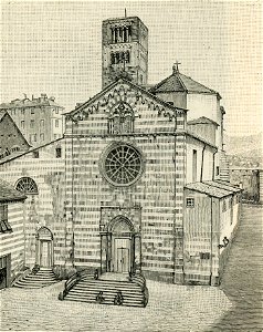 Genova antica chiesa di Santo Stefano