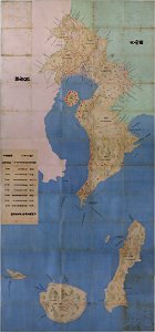 Genroku Kuniezu - Ōsumi Province (National Archives of Japan)
