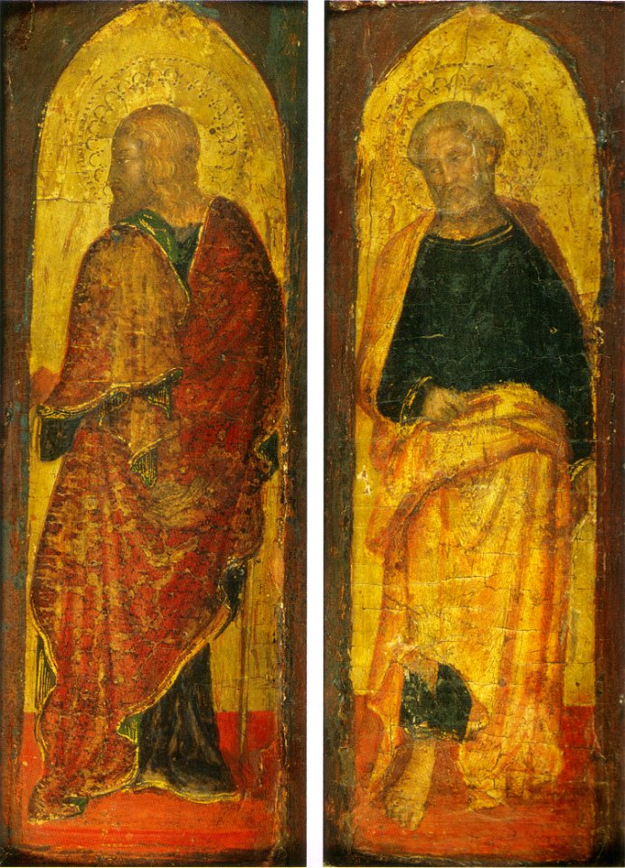 Gentile da fabriano, san giacomo maggiore, san pietro