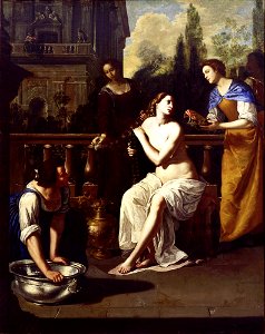 David and Bathsheba by Artemisia Gentileschi