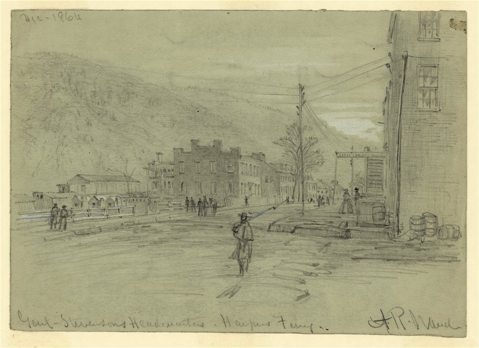Genl. Stevensons Headqurters-Harpers Ferry LCCN2004660346