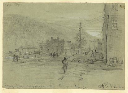 Genl. Stevensons Headqurters-Harpers Ferry LCCN2004660346