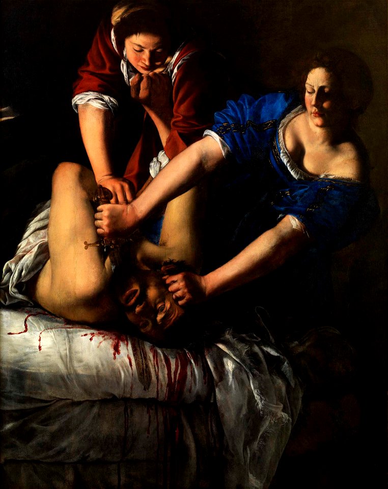 Gentileschi Artemisia Judith Beheading Holofernes Naples