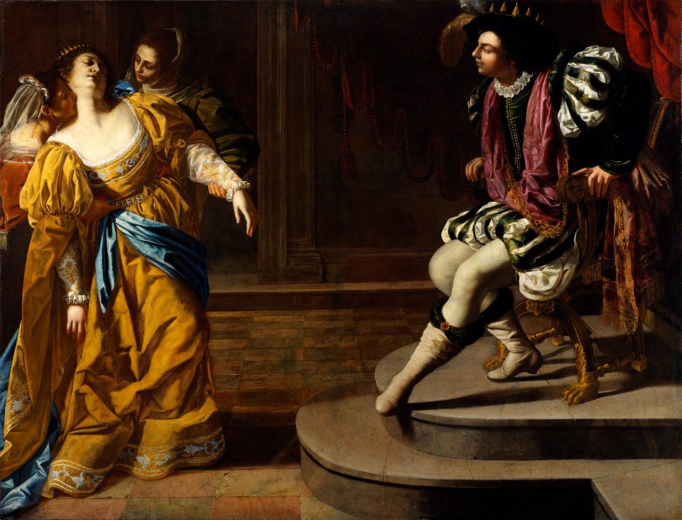 Gentileschi, Artemisia - Esther before Ahasuerus - c. 1628–1635