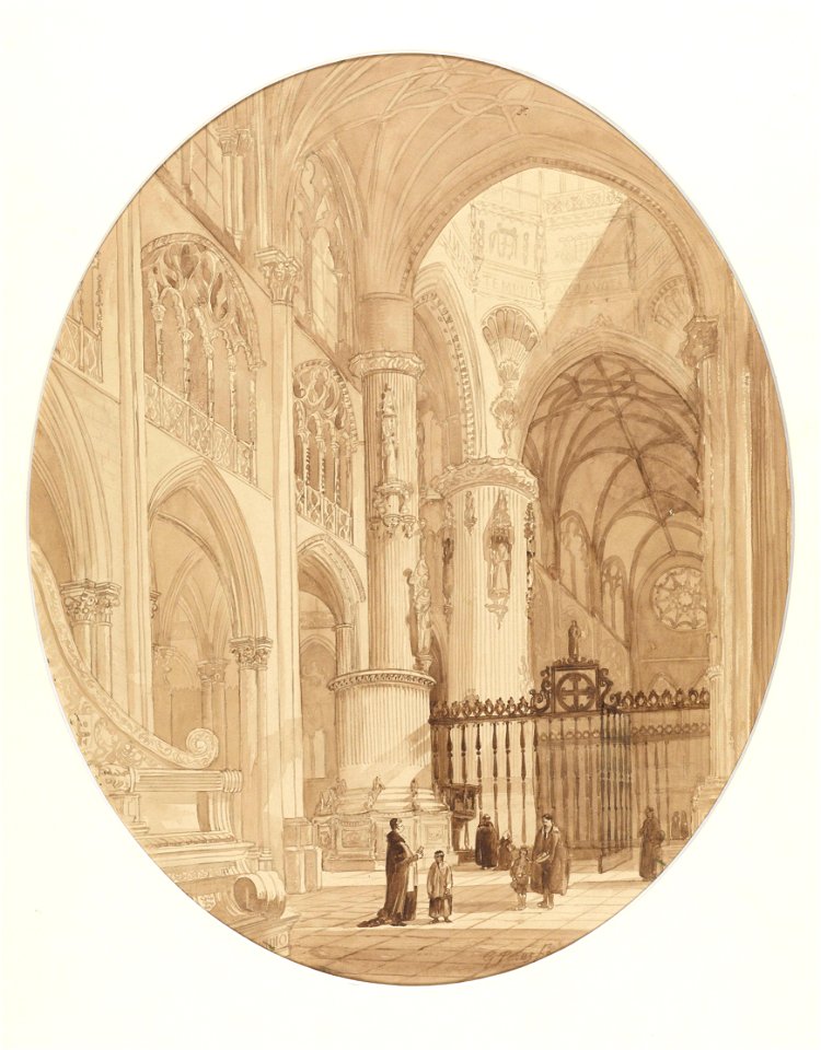 Gennaro Perez Villaamil Kathedrale von Burgos