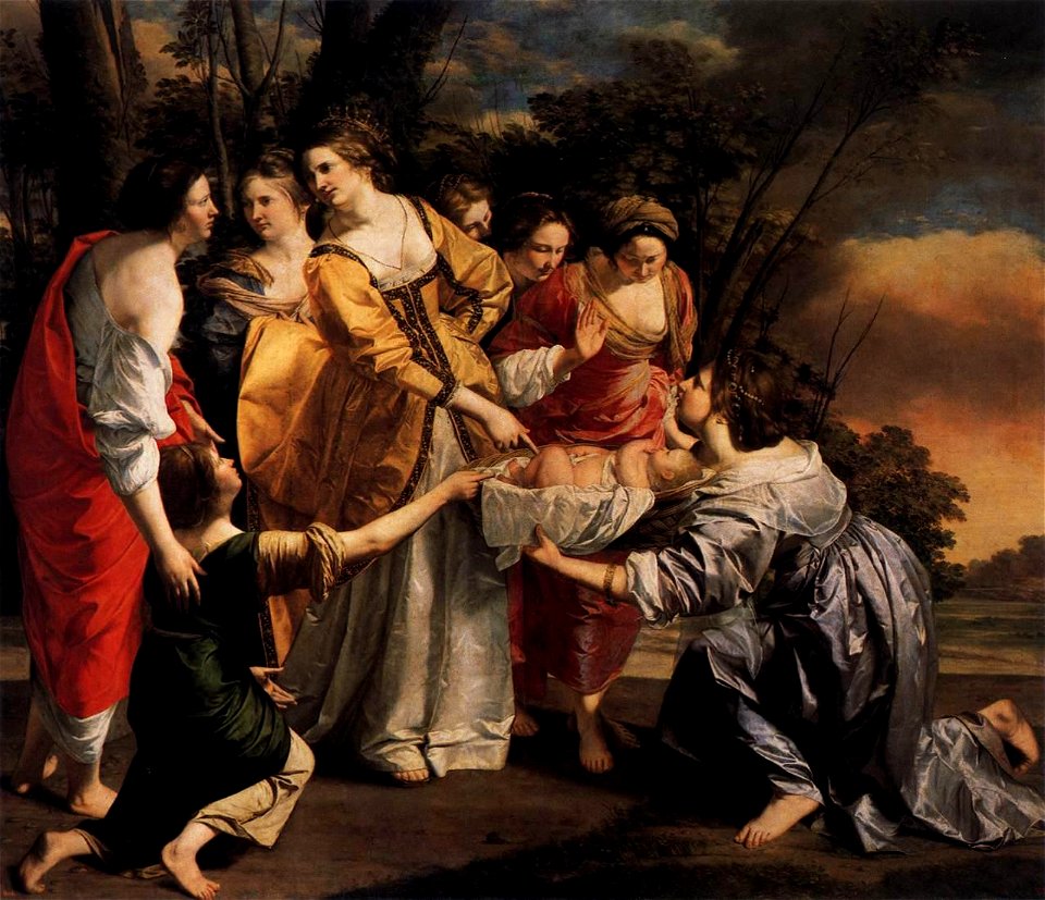 Orazio Gentileschi - Finding of Moses - WGA08582