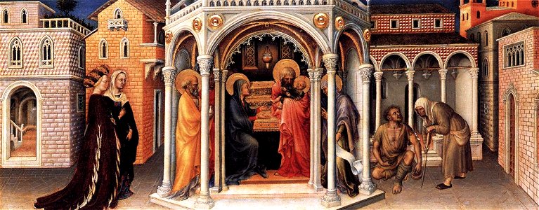 Gentile da Fabriano - Presentation of Christ in the Temple - WGA08545