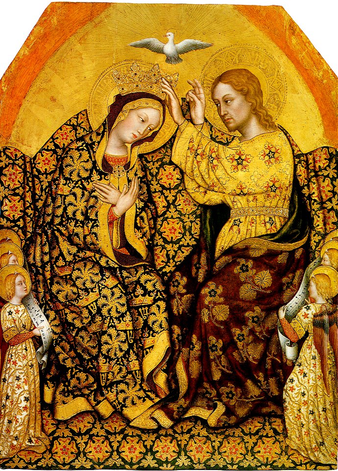 Gentile da fabriano, Coronation of the Virgin