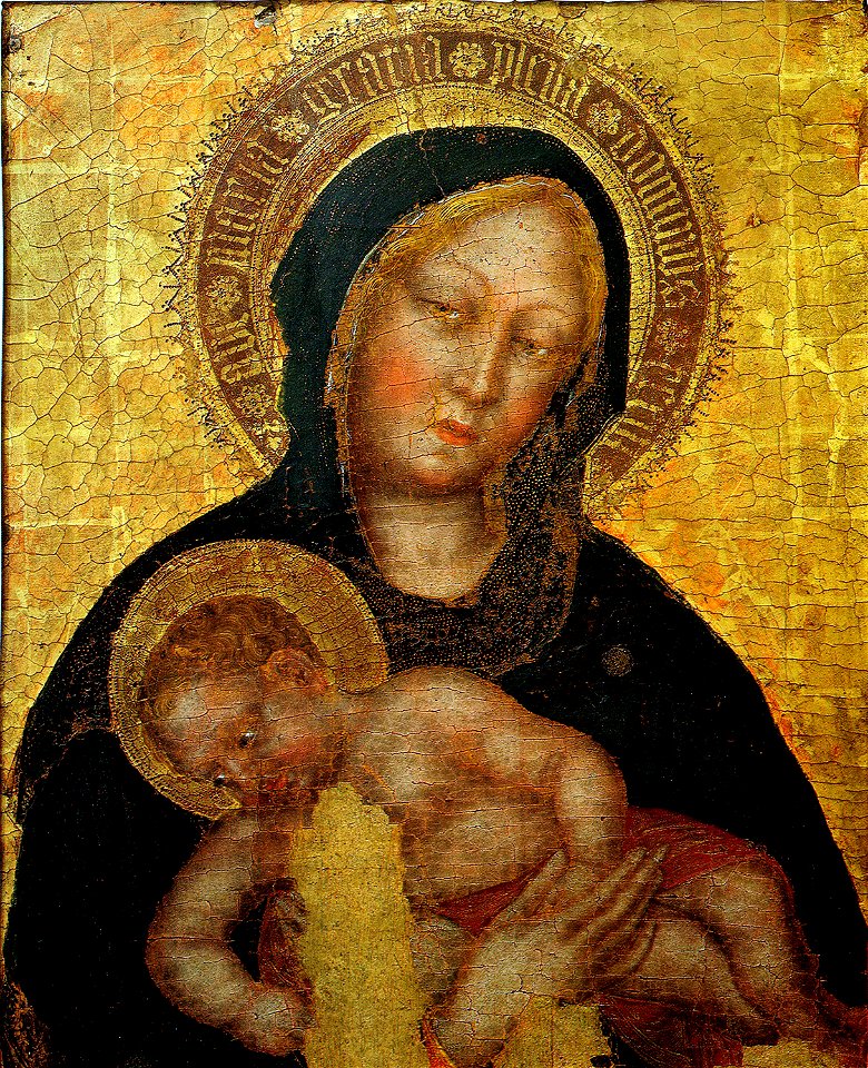 Gentile da fabriano, Madonna with Child, ferrara