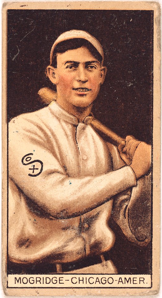 Geo. Mogridge, Chicago White Sox, baseball card portrait LCCN2008678036