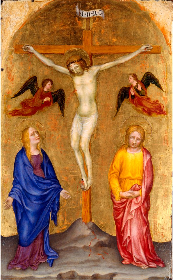 Gentile da Fabriano, Kreuzigung