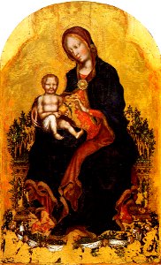 Gentile da fabriano, Madonna with Child, perugia