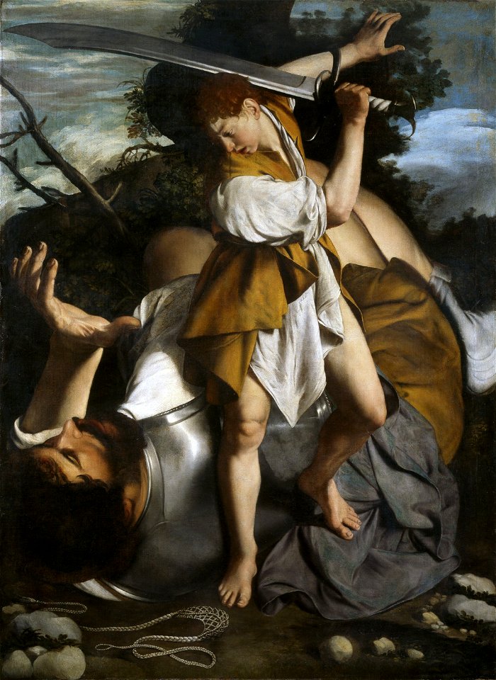 Orazio Gentileschi - Davide e Golia (National Gallery of Ireland)