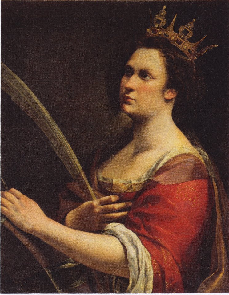 Gentileschi - Die heilige Katharina - 1615