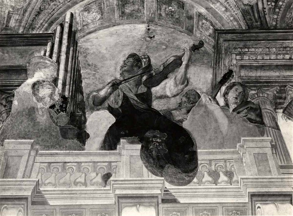 Gentileschi - Tassi - Apollo e le Muse, Palazzo Pallavicini Rospigliosi, 1611 - 1612. 101970 gw