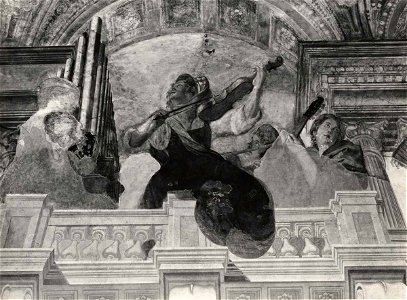Gentileschi - Tassi - Apollo e le Muse, Palazzo Pallavicini Rospigliosi, 1611 - 1612. 101970 gw