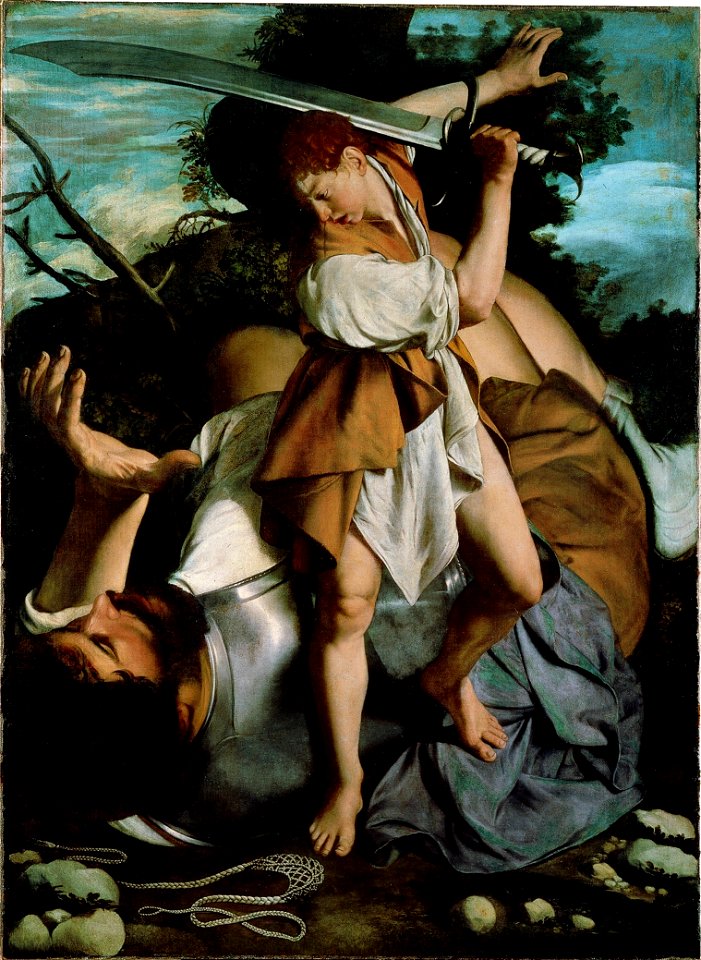 Orazio gentileschi 007 davide e golia 1