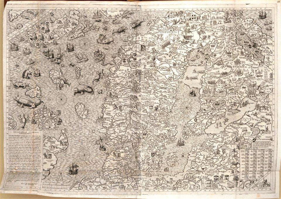 Geografia tavole moderne di geografia de la maggior parte del mondo di diversi avtori raccolte et messe secondo l'ordine di Tolomeo con i disegni di molte città et fortezze di diverse provintie LOC 2006629143-24