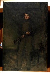 Gentleman huntsman with dog