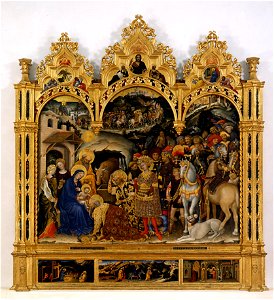 Gentile da Fabriano - Adorazione dei Magi - Google Art Project