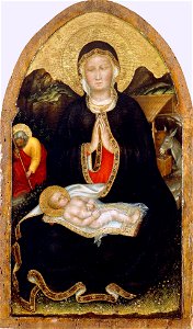 Gentile da fabriano, natività, 1420-21
