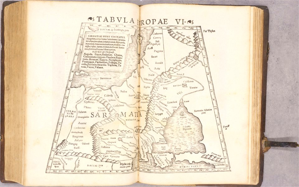 Geographiae Claudii Ptolemaei Alexandrini (Münster, 1552) 13